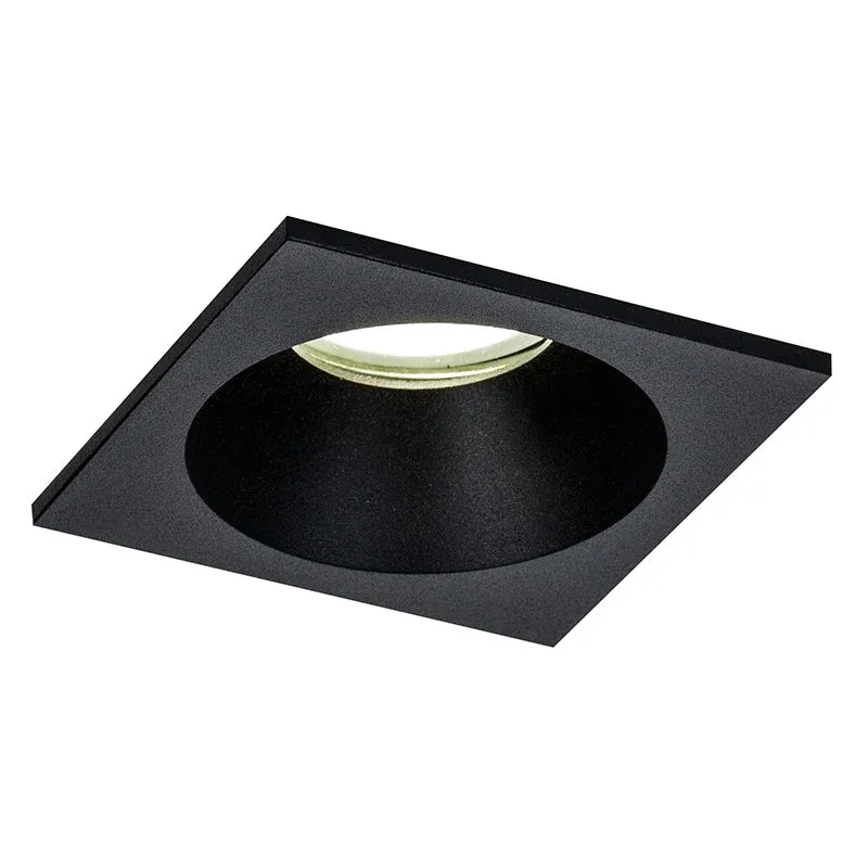 Spot COMFORT IP carré noir Mantra 6813