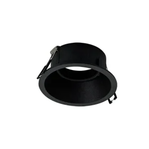 Spot encastré COMFORT rond orientable noir Mantra C0164