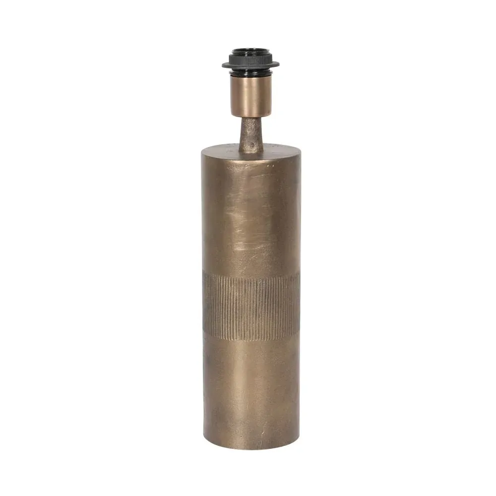 Steinhauer Bass Player 1L pied de lampe bronze E27, H 40cm