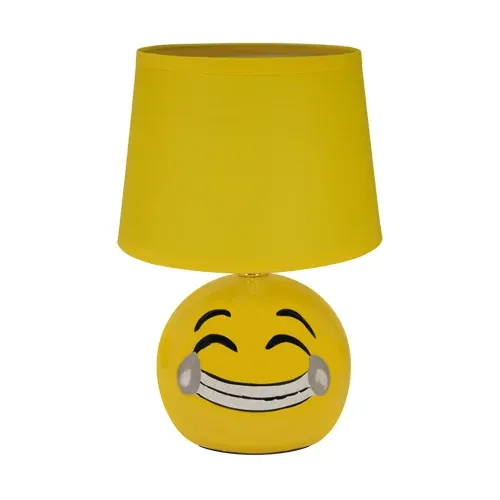 Lampe de table STRUHM EMO E14 40W céramique jaune