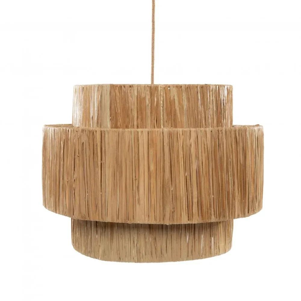 STYLISH Lampe à Suspension Naturel