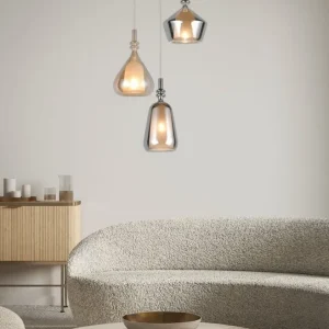 Suspension Aldea verre multicolore Trio 349430317