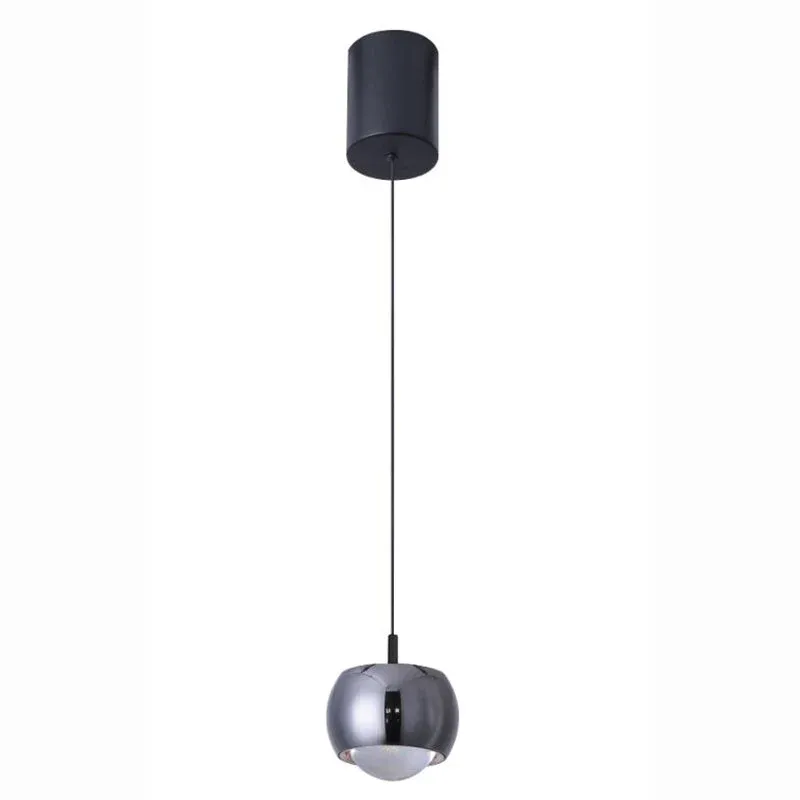 Suspension ROLLER monte et baisse noire/chrome D9,6 cm Mantra 8407