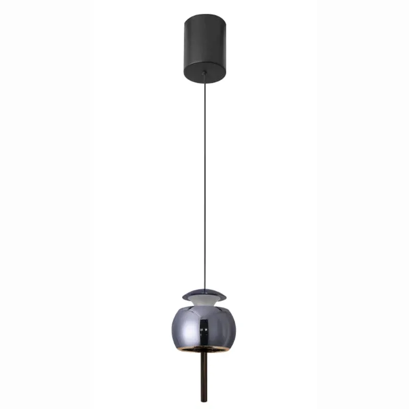 Suspension ROLLER II monte et baisse noire/chrome D 9.6 cm Mantra 8412
