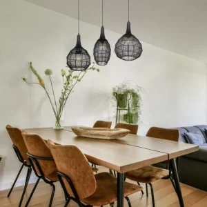 Suspension Soraya 3L noire 365400332