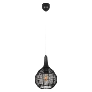 Suspension Soraya noire diam 26 365430132