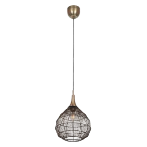 Suspension Soraya noir/laiton diam 42 365440104