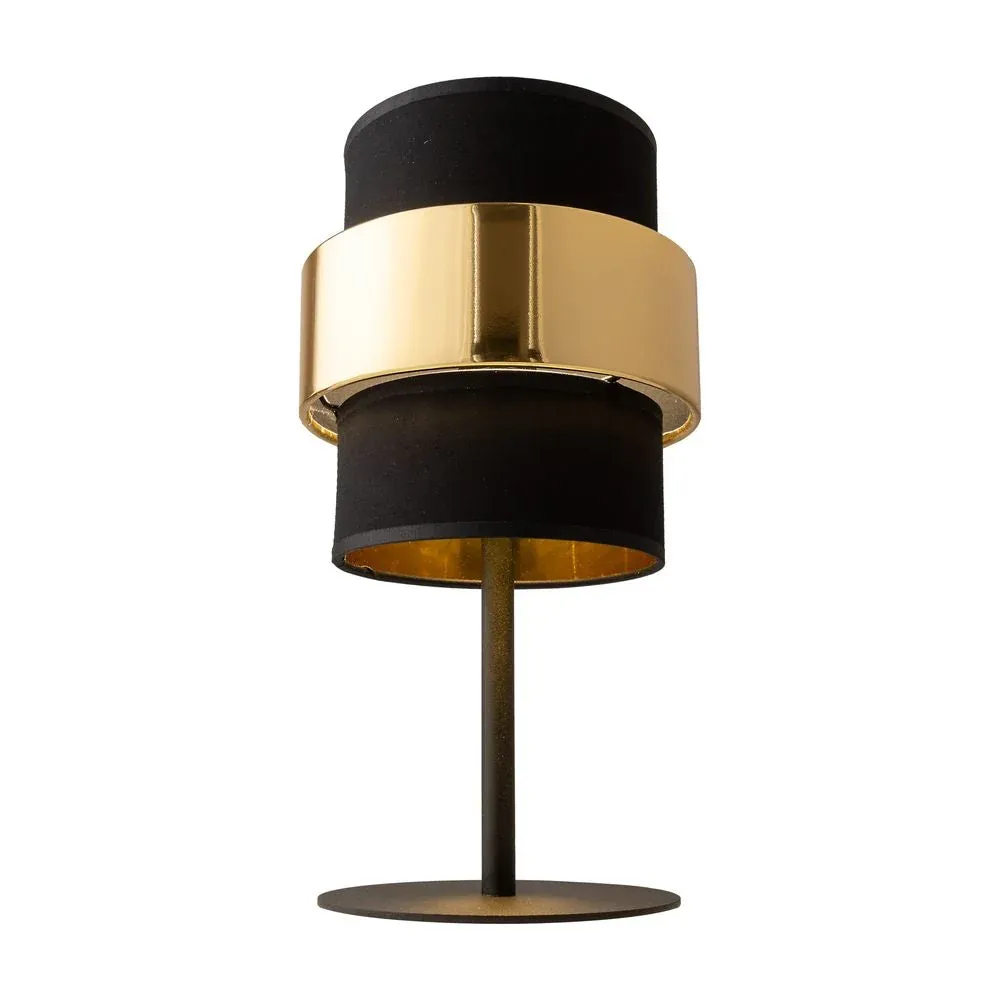 Lampe de table CALISTO métal noir E27 TK Lighting