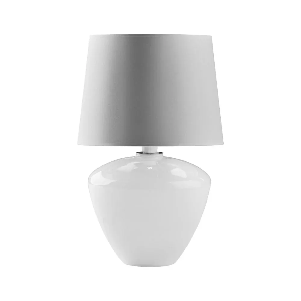 Lampe de table FIORD en verre E27 1L White TK Lighting