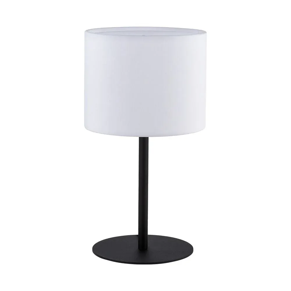 Lampe de table RONDO métal E27 1L White TK Lighting