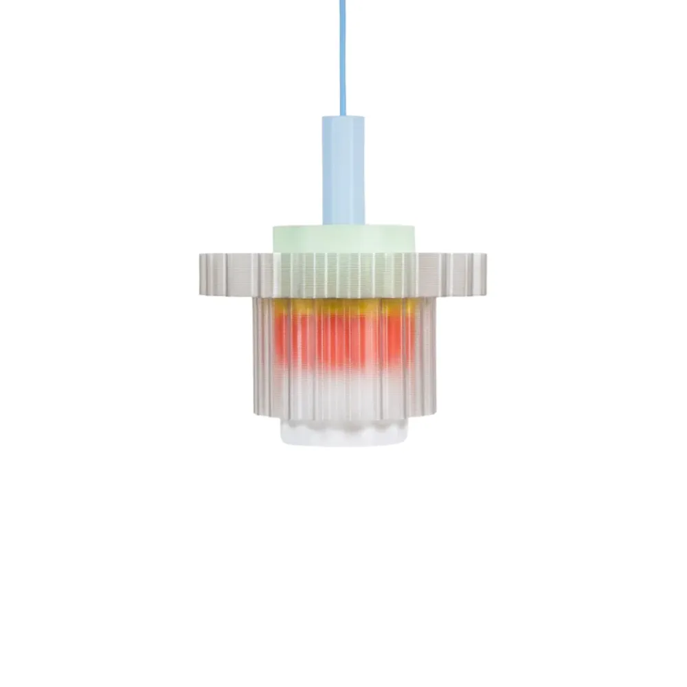 Suspension Gigi n°5 - Cable Bleu Ciel Warren & Laetitia