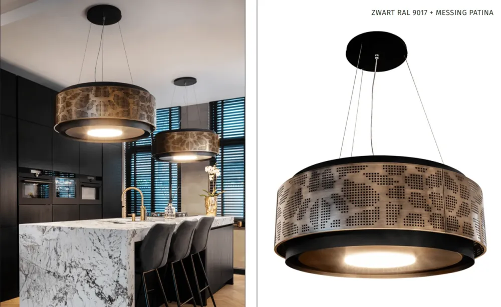 Wave 2680.303 Lampe CLOUD 90 cm - RAL 9016 mat (blanc) - LED