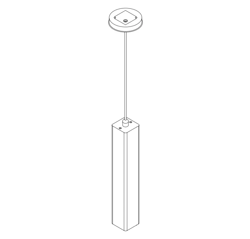 Wave 7002.81 - lampe suspendue - noir - RAL 9017 mat - dimmable - LED
