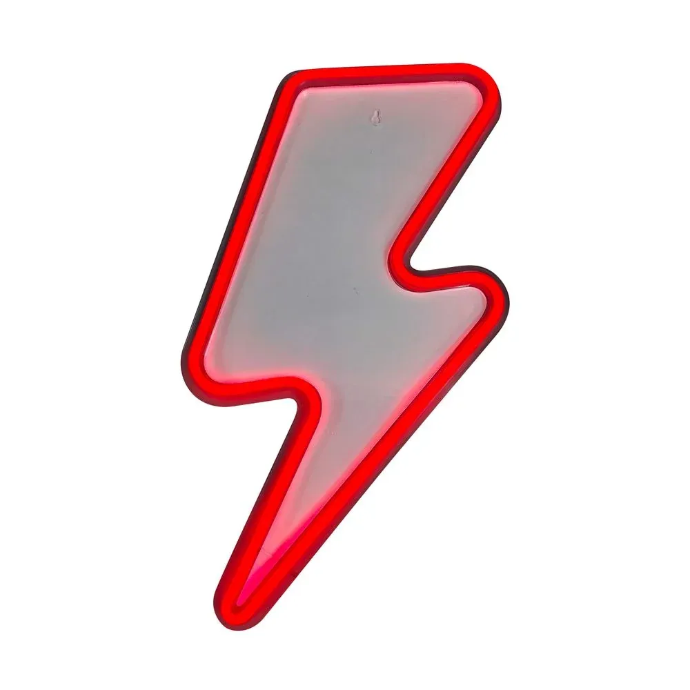 Lampe murale LED Zumaline Neon Flash 1L 3W en plastique