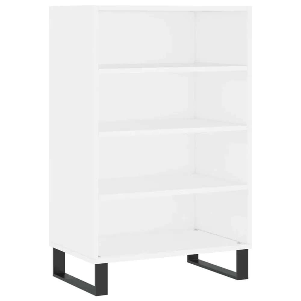 Buffet bahut commode armoire meuble de rangement organisateur cuisine salle de séjour salon haut 57 x 35 x 90 cm bois d'in...