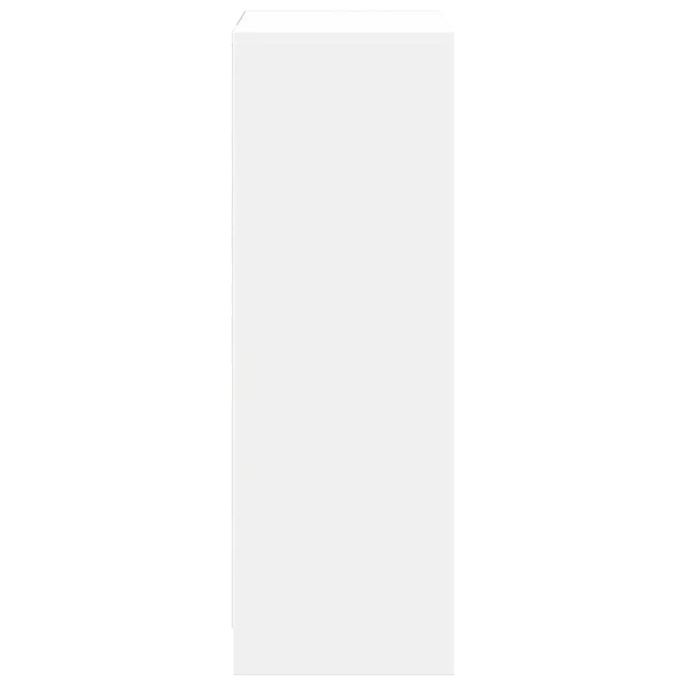 Buffet bahut commode armoire meuble de rangement organisateur cuisine salle de séjour salon avec LED 72 x 34 x 100 cm bois...