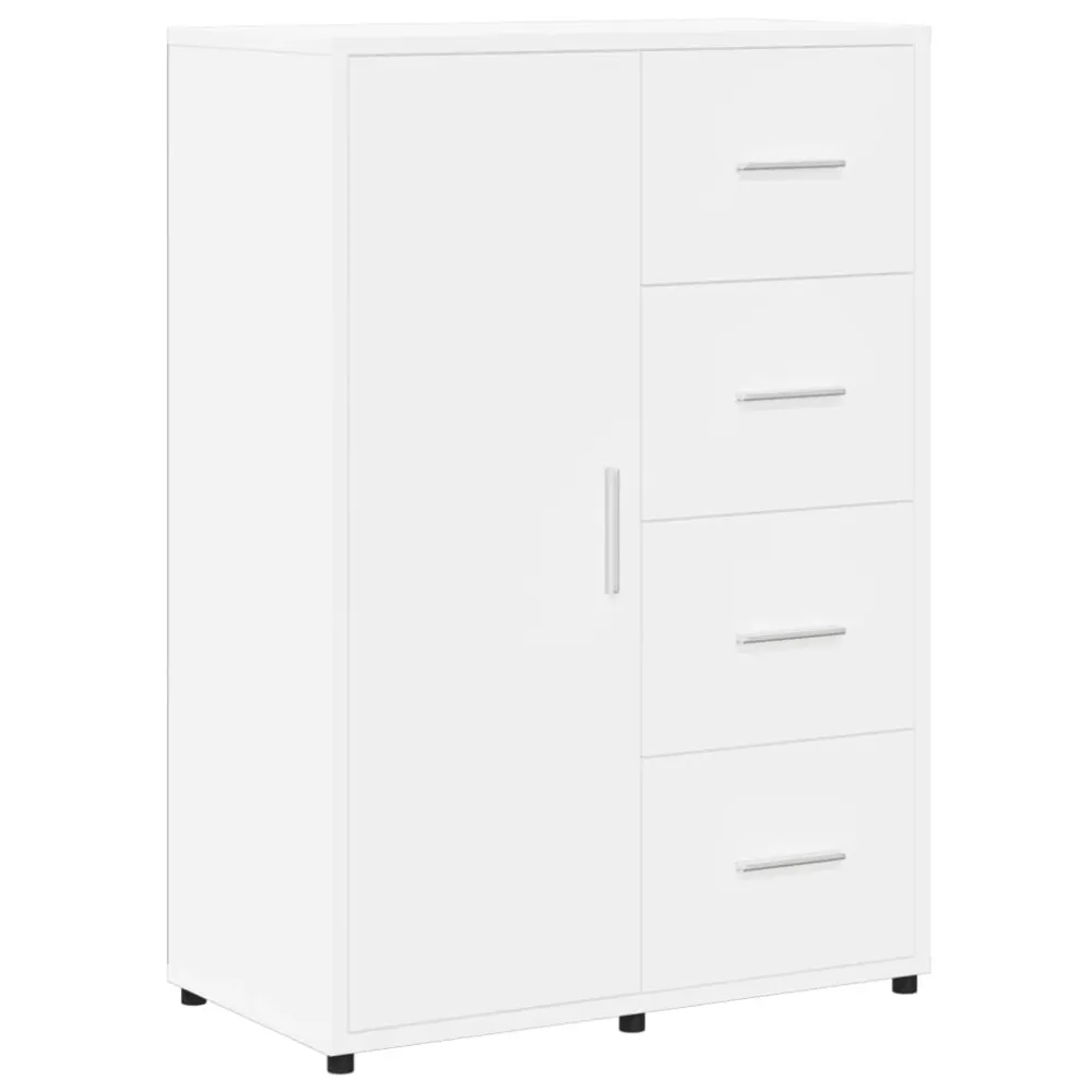 Buffet bahut commode armoire meuble de rangement organisateur cuisine salle de séjour salon 60 x 31 x 84 cm bois d'ingénie...