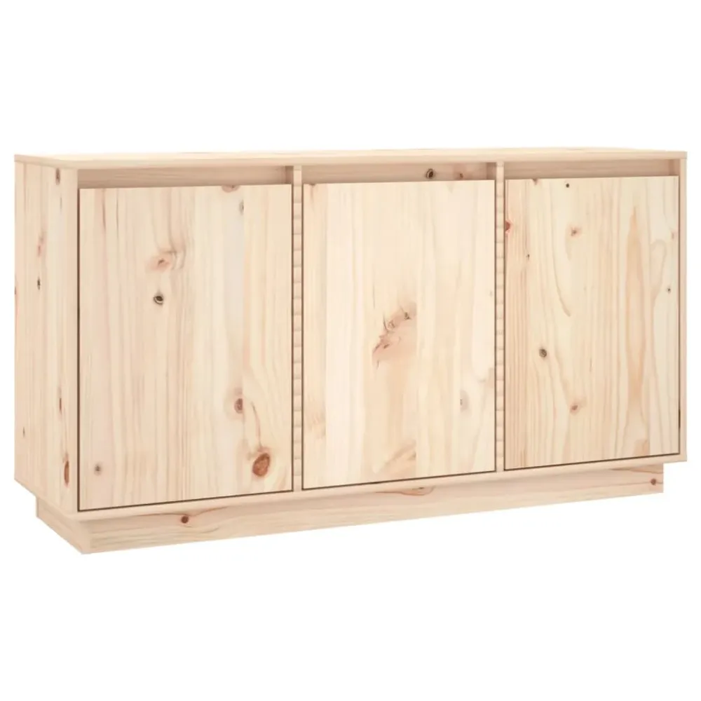 Buffet bahut commode armoire meuble de rangement organisateur cuisine salle de séjour salon 111 x 34 x 60 cm bois massif d...