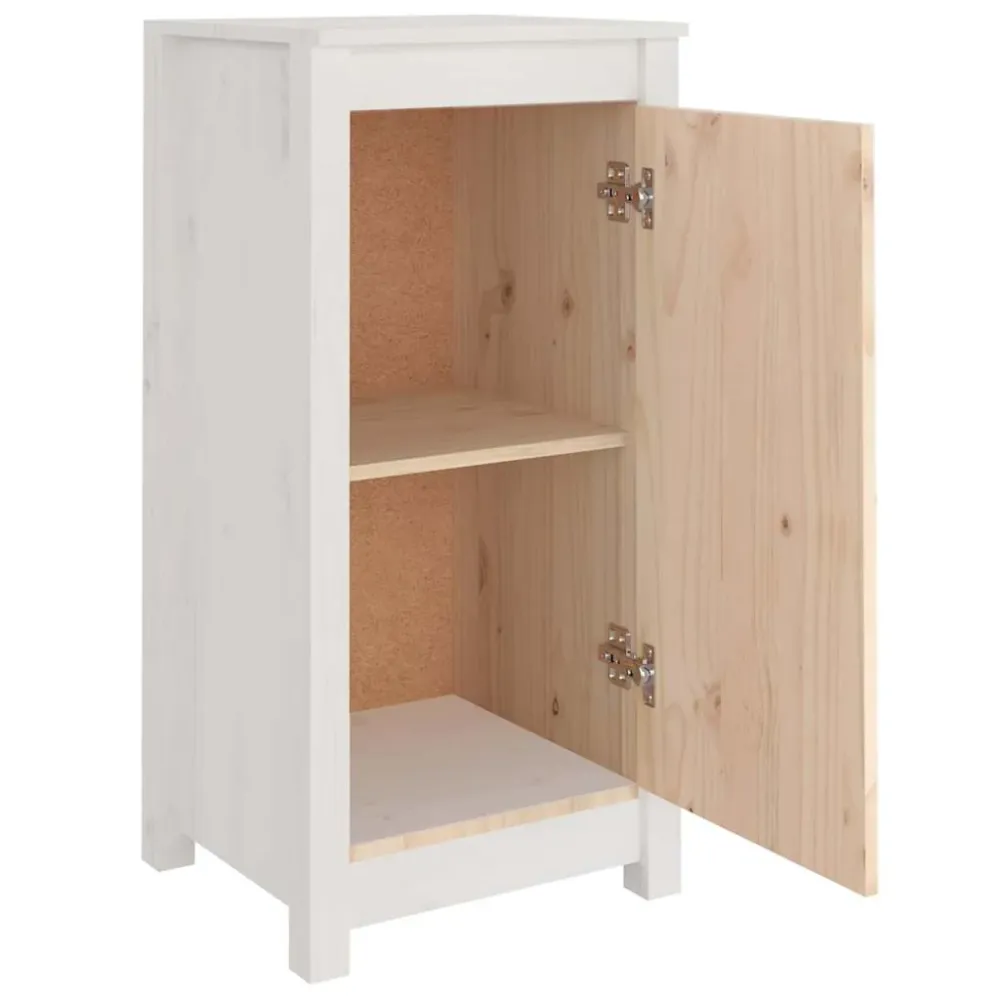 Buffet bahut commode armoire meuble de rangement organisateur cuisine salle de séjour salons lot de 2 39 x 35 x 80 cm bois...