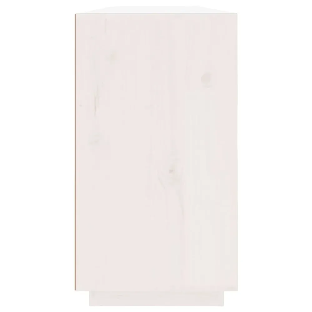 Buffet bahut commode armoire meuble de rangement organisateur cuisine salle de séjour salon 100 x 40 x 75 cm bois massif d...