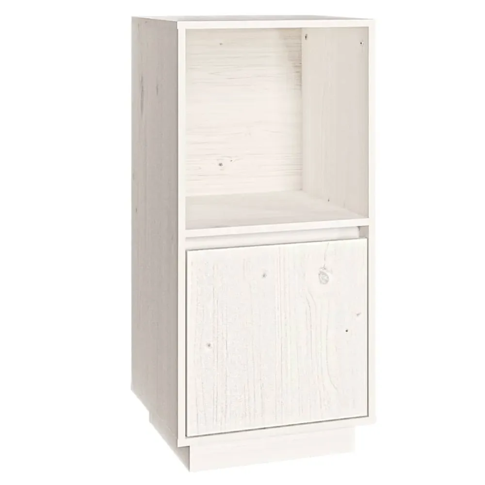 Buffet bahut commode armoire meuble de rangement organisateur cuisine salle de séjour salon 38 x 35 x 80 cm bois massif de...