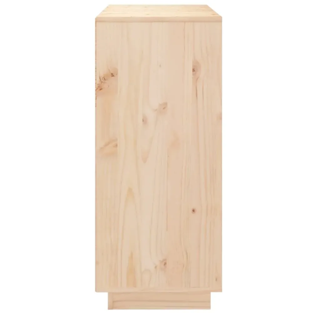 Buffet bahut commode armoire meuble de rangement organisateur cuisine salle de séjour salon 70 x 34 x 80 cm bois massif de...