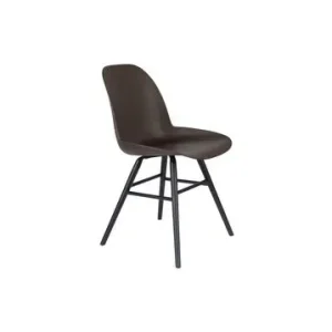 Chaise Albert Kuip Coffee Zuiver - Une chaise stable et polyvalente