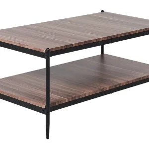 Coffee Table Dark Wood Noir jais AVOCA