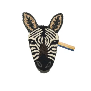 Tapis Tête Stripey Zebra Doing Goods
