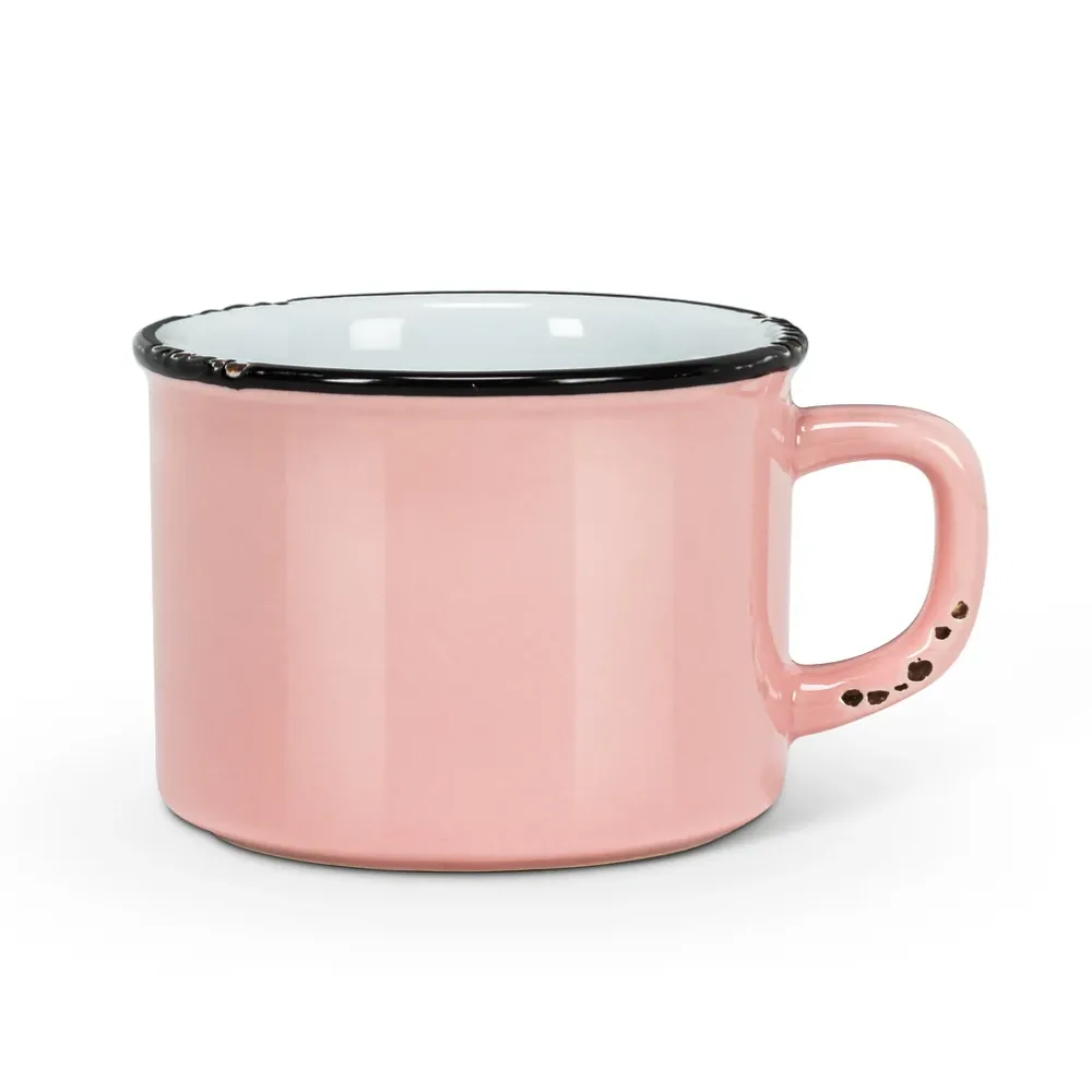 Tasse à cappuccino émaillée Abbott