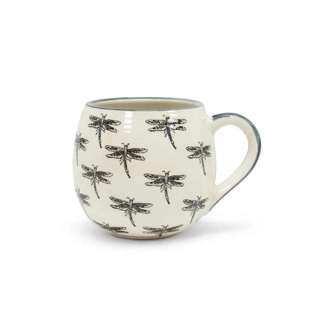 Tasse ronde libellules Abbott