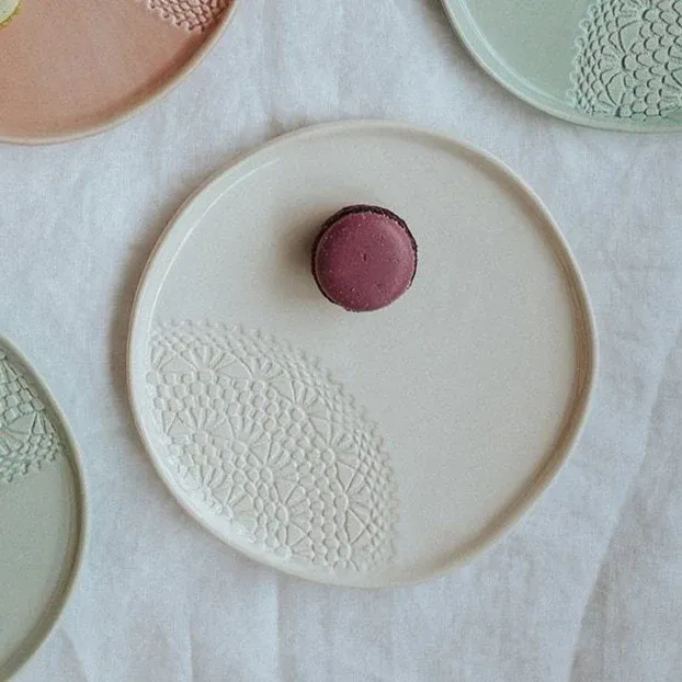 Assiette petite blanche