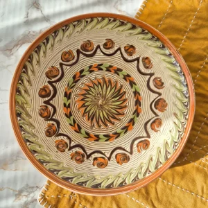 Assiette ROSES D'ÉTÉ