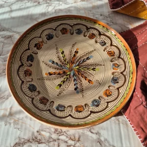Assiette ROSES DE PRINTEMPS