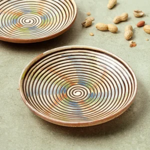 Assiettes TOURBILLON ~ 2 pièces