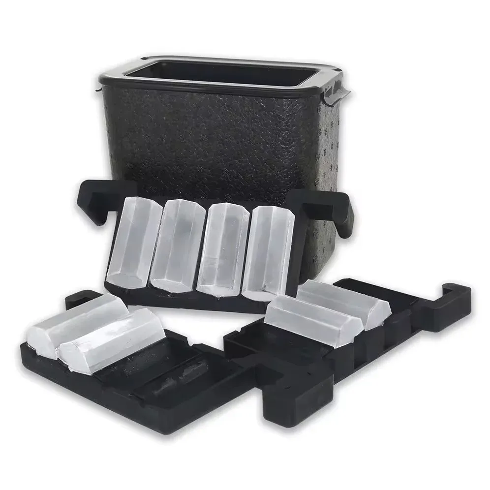 Bac à glaçons - Fabricant de lances à prisme de glace transparente (8 lances)
