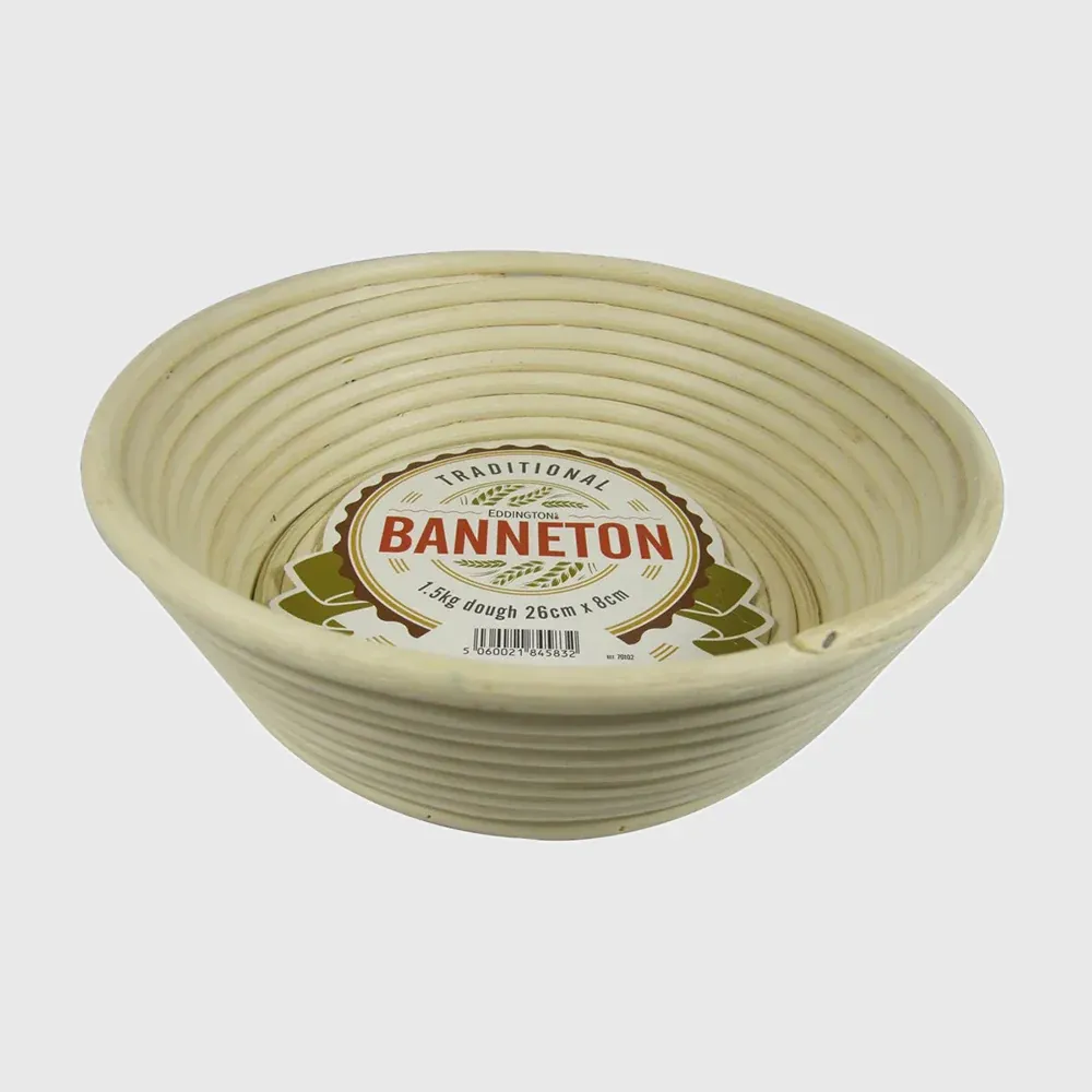 Bannière ronde Eddingtons - bread proving basket