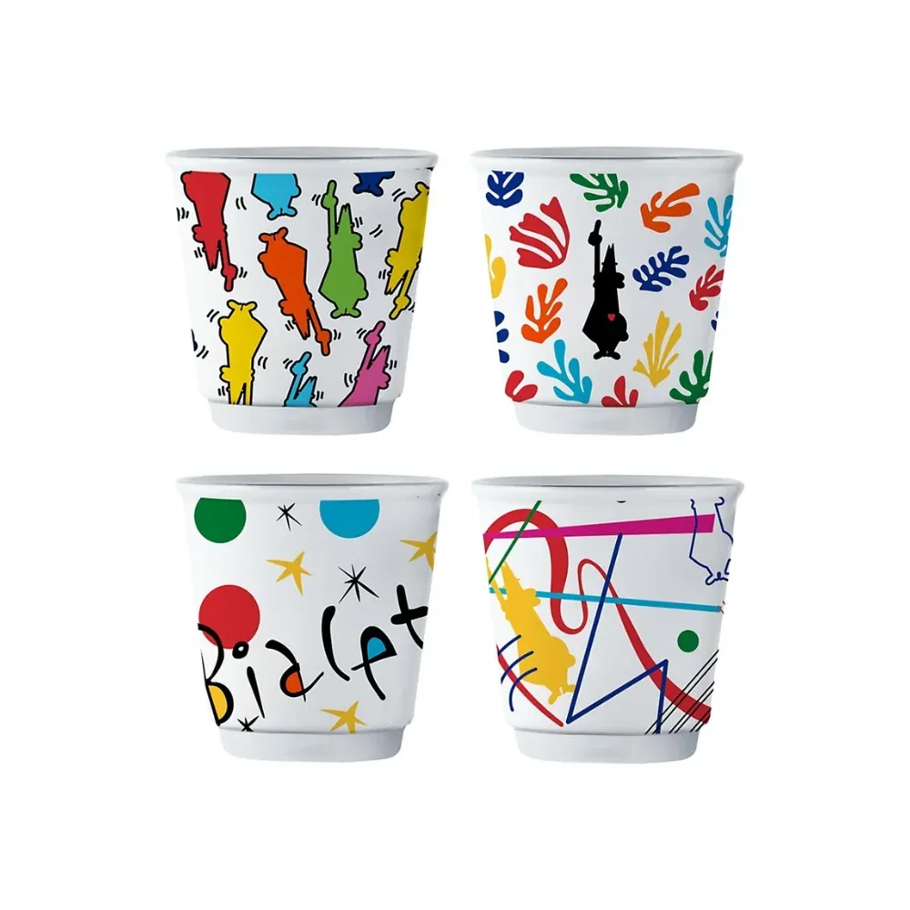 Ensemble de tasses Bialetti Bicchierini Arte
