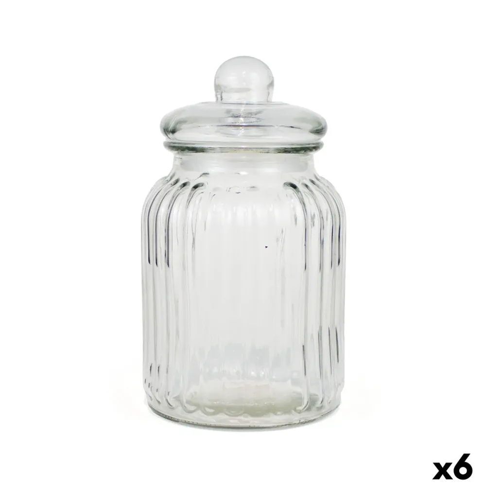 Bocal La Mediterránea CUISINE Transparent 2,5 L (6 Unités)