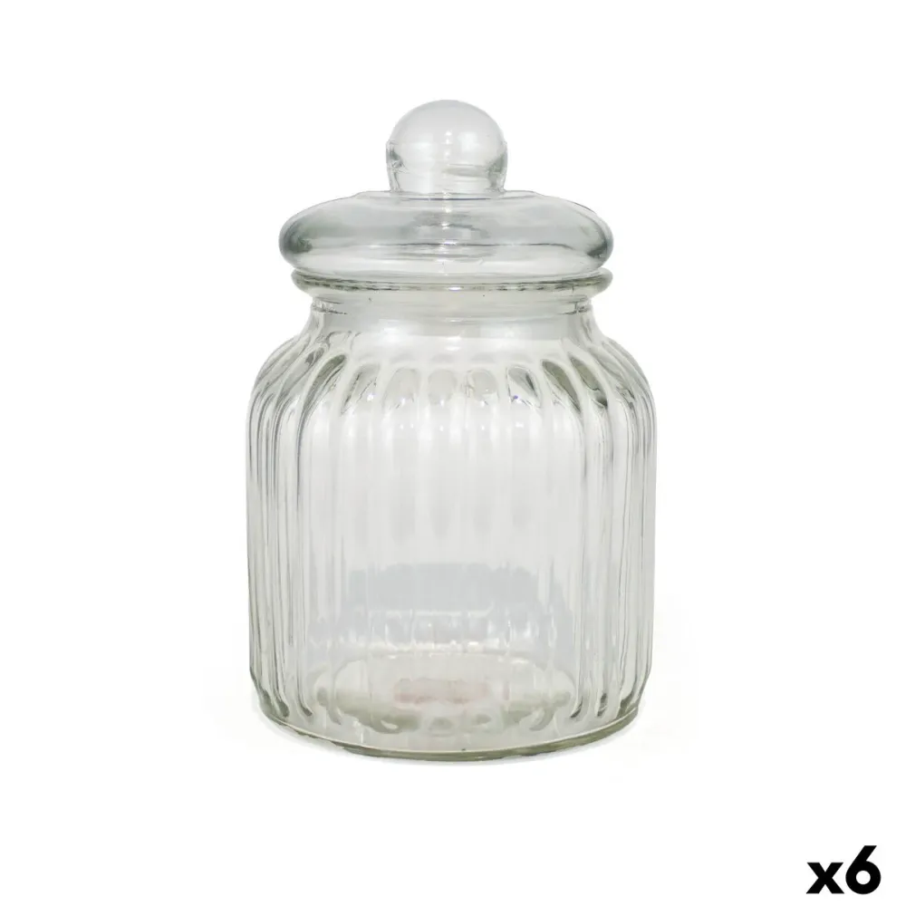 Bocal La Mediterránea CUISINE Transparent 2 L (6 Unités)
