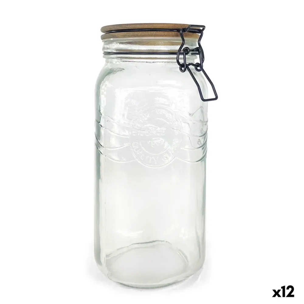 Bocal La Mediterránea Transparent 2 L (12 Unités)