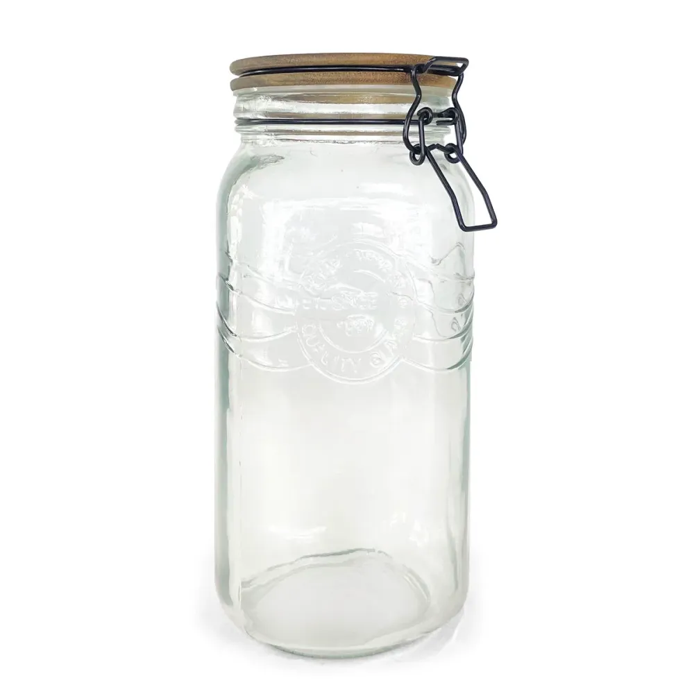 Bocal La Mediterránea Transparent 2 L (12 Unités)