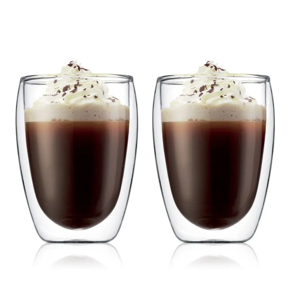 Tasses à café au lait Bodum Pavina