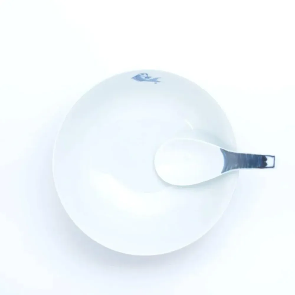 Bol et Cuillère à ramen "Ultime" Arita Soleil levant