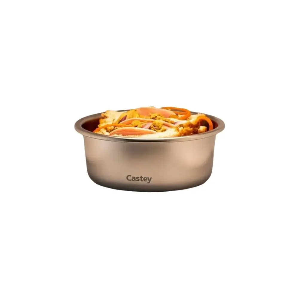 Boîte à lunch Castey C-B650 Argenté Acier inoxydable Compact 650 ml