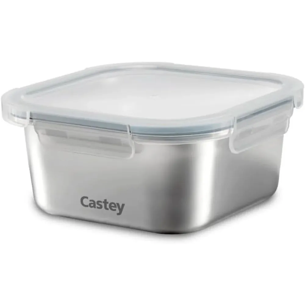 Boîte à lunch Castey C-C600 Argenté Acier inoxydable 600 ml