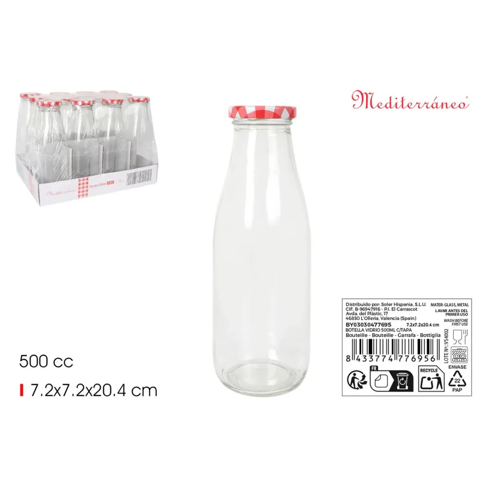 Boîte Mediterraneo 0,5 L (24 Unités)