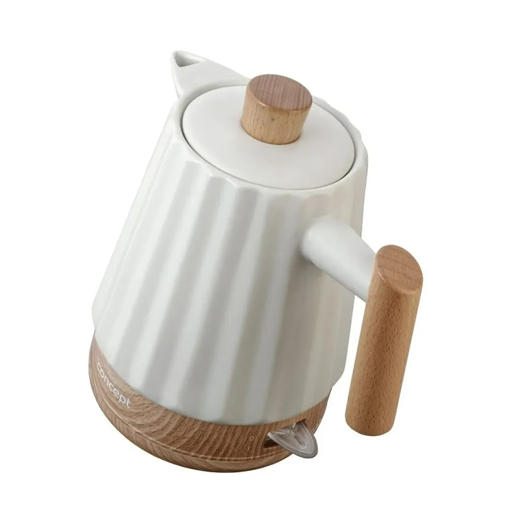 Bouilloire Concept RK0090 Blanc Céramique 1500 W 1,5 L