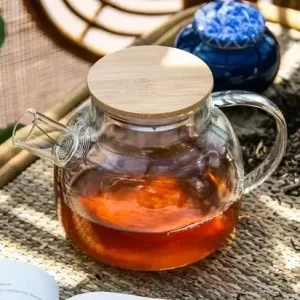 Bouilloire en verre avec infuseur (1000 ml)