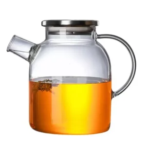 Bouilloire en verre avec infuseur (1600 ml)
